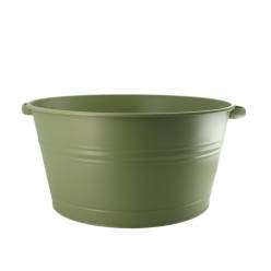 Cubo Portofino Metal Verde Musgo 50x56x25Hcm