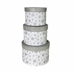 Sombrerera Star Plata (Set 3uds)