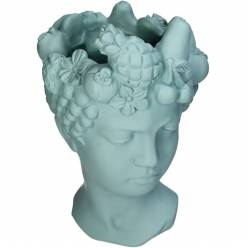 Escultura Venus Azul 18x20x29Hcm