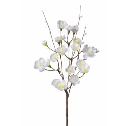 Rama Artificial Melocotonero Blanco 43cm
