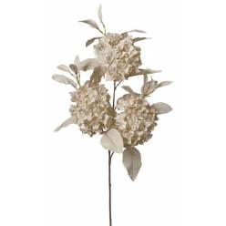 Rama Artificial Hortensia Rosa Vintage 90cm