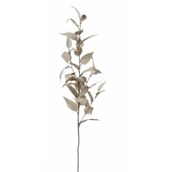 Rama Artificial Hojas Rosa Vintage 120cm