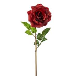 Rosa Artificial Rojo 68Hcm