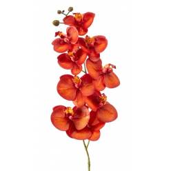 Phalaenopsis Artificial Naranja 95Hcm