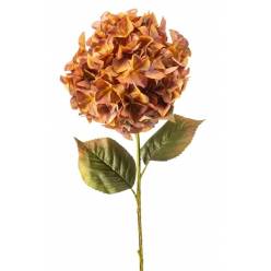 Hortensia Artificial XL Coral 90Hcm