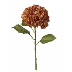 Hortensia Artificial Mustard 57.5cm