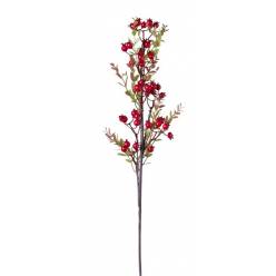 Rama Artificial Berry Rojo 74Hcm