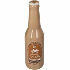 Jarron Botella Soda Taupe 6.5x24Hcm