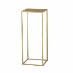 Soporte Metal Oro 24x24x60Hcm