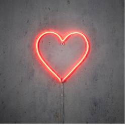 Neon Testimo Rojo 33x33Hcm