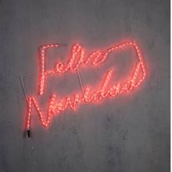 Neon Feliz Navidad 100x50Hcm