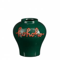 Jarron Hohoho Verde 12.5x13.5Hcm