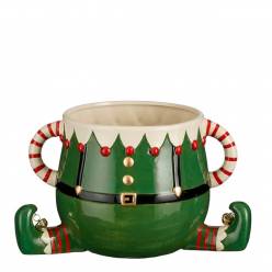 Cubremaceta Elf Verde 28x19x16.5Hcm
