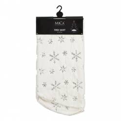 Cubre Pie de Arbol Blanco 120cm