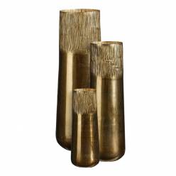 Jarron Montecarlo Oro (Set 3uds)