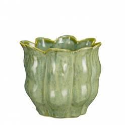 Cubremaceta Lola Verde 17x15Hcm
