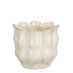 Cubremaceta Lola Crema 17x15Hcm