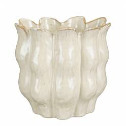 Cubremaceta Lola Crema 25x24Hcm