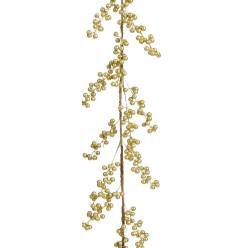 Guirnalda Berries Pequeo Oro 20x180cm