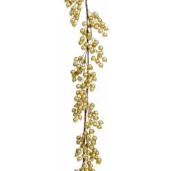 Guirnalda Berries Fruto Oro 20x180Lcm
