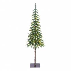 Abeto Lodge con LED 53x185Hcm