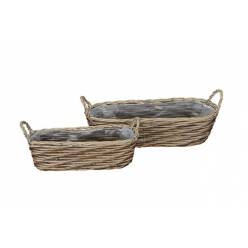 Cesta Biale (Set 2uds)