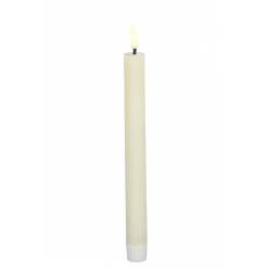 Vela LED Crema 2.2x24.5Hcm "T2"