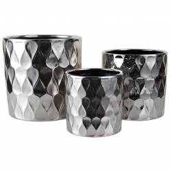 Cubremaceta Louvre Plata (Set 3uds)