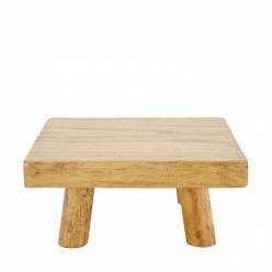 Taburete Expositor Noah 20x20x9Hcm