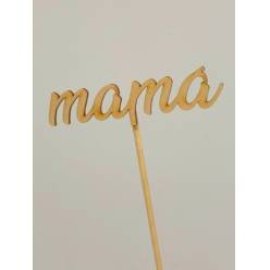 Pick Letrero Mama 15x3Hcm "T10"