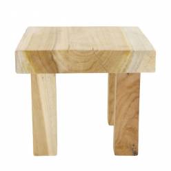 Taburete Expositor Noah 18x18x15Hcm