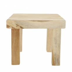 Taburete Expositor Noah 22x22x18Hcm
