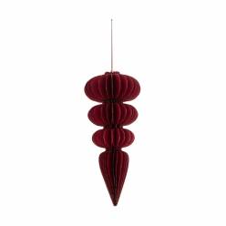 Adorno Megan Burdeos 15x38Hcm