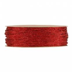 Cordon Brillante Rojo 1mmx30m