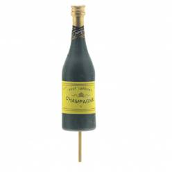 Pick Botella Champan Verde 13Hcm "T10"