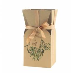 Portador Bouquet Navideo 13x13x26Hcm "T10"