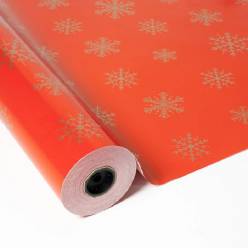Bobina Papel Copos de Nieve 70x50m