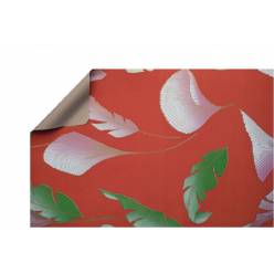 Bobina Celofan Calla Rojo 80x40m