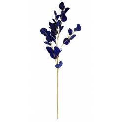 Rama Eucalipto Velvet Azul 20x10x90Hcm