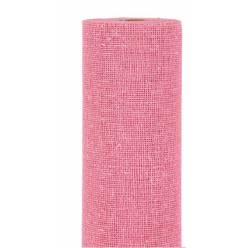 Bobina Algodon Ajedrez Rosa 48cmx9m