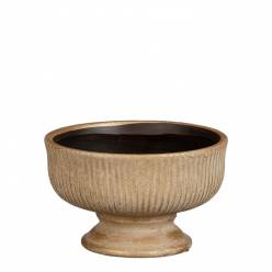 Copa Reina Beige �17x12Hcm