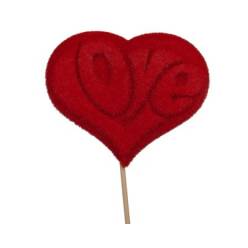 Pick Corazon Love 10x9cm "T6"