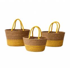 Cesta Granadella Amarilla (Set 3uds)
