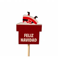 Pick Noel Feliz Navidad 50cm "T10"
