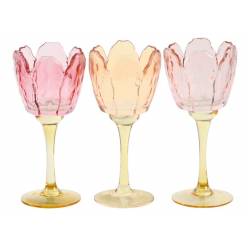 Candelabro Tulipe �9x20Hcm