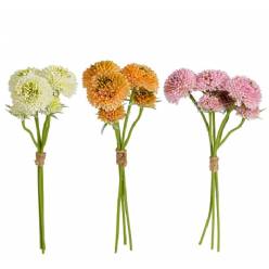 Dalia Ball Artificial (3 Tallos) 34Hcm