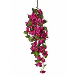 Rama Artificial Buganvilla Colgante Fucsia 105cm