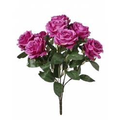 Ramo Rosas Fucsia 50cm