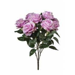 Ramo Rosas Lavanda 50cm