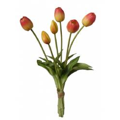 Ramo Artificial Tulipan Naranja 39cm